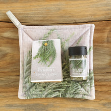 Load image into Gallery viewer, Gift Set - Potholder with Salt &amp; Herb - Rhino bush
