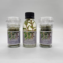 Load image into Gallery viewer, Gift Bag Combo - Buchu Salt &amp; Pepper and Botanical Vinegar Infusion
