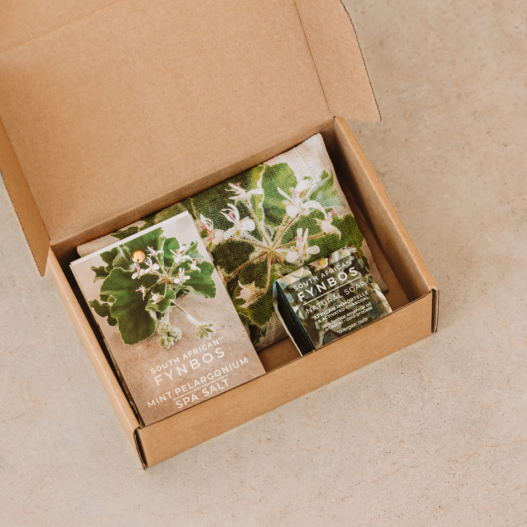 Gift Box - Scent & Spa Mix - Mint pelargonium